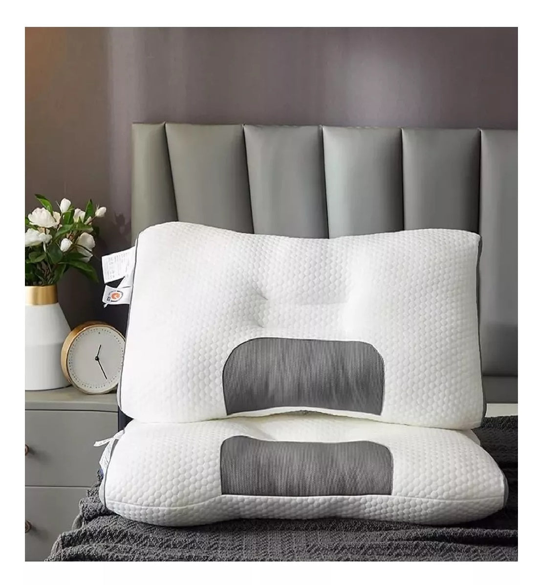 COMBO 2 ALMOHADAS - 3D ERGONOMICA CERVICAL - PRECIO ESPECIAL