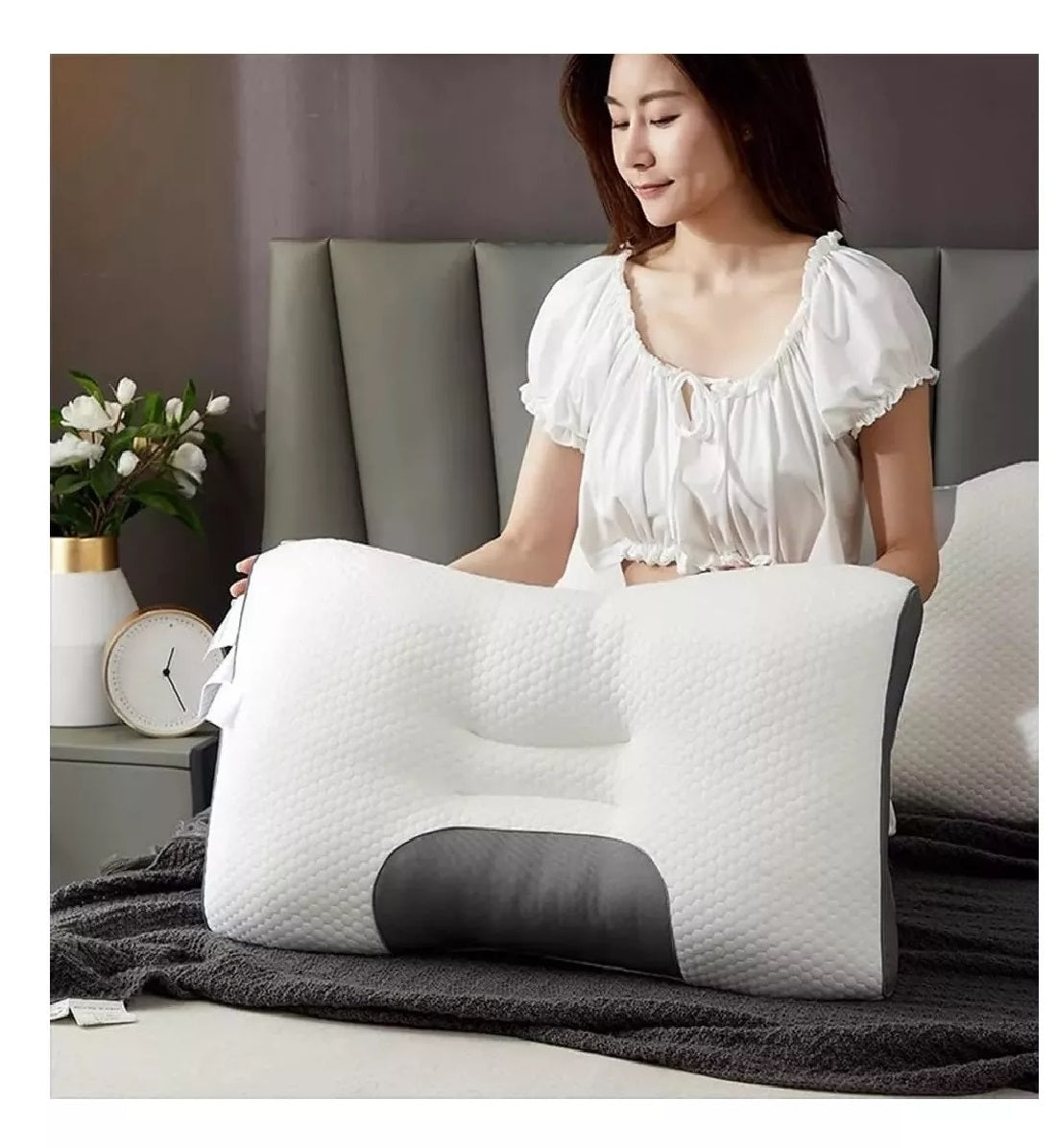 COMBO 2 ALMOHADAS - 3D ERGONOMICA CERVICAL - PRECIO ESPECIAL