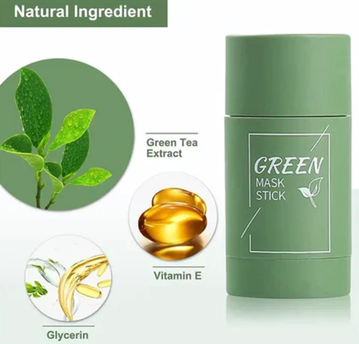 Green Stick - Mascarilla en Barra - ENRIQUECIDA CON TE VERDE (OFERTA 2 X 1)